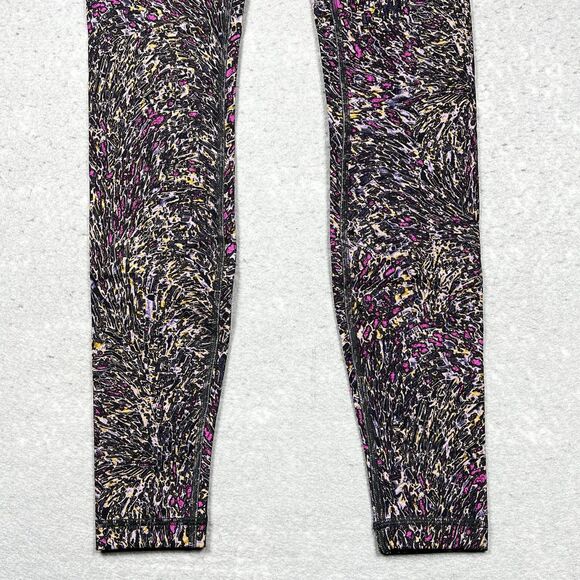 Lululemon Wunder Train Leggings Size 4 Topography Multi High-Rise Athleisure - Picture 3 of 13
